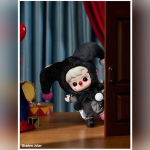 Hacipupu WHY SO SERIOUS Shadow Joker Vinyl Plush🃏 Authentic Popmart Collectible